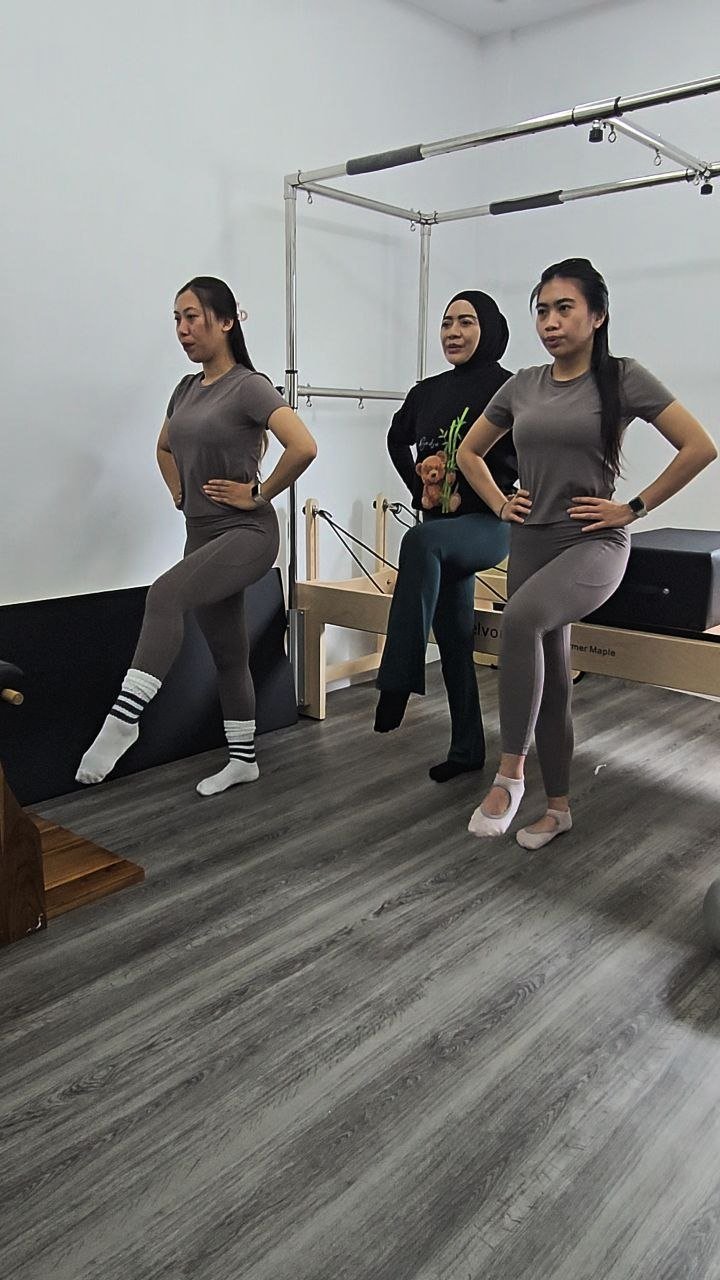 Alat Reformer Pilates di studio
